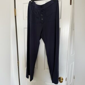 HALARA Navy Stretch Work Pants